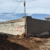 Disinfection tank under construction